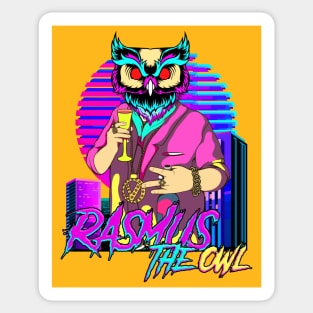 RASMUS THE OWL Sticker